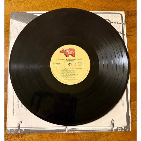 Original 1978 Grease Soundtrack Double LP. - Picture 8 of 9